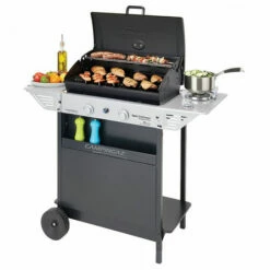 Barbecue à Gaz Campingaz XPERT 200 LS + Rocky Avec Four, Grill, Cuisinière Latérale