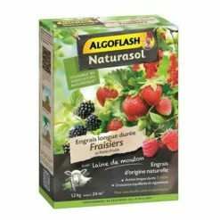ALGOFLASH Engrais Fraisiers Et Petits Fruits Longue Durée 1,2 Kg