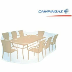 Housse De Jardin Rectangulaire CAMPINGAZ - Pour Ensemble De Jardin - Taille XL - 280x90x170cm -ALGOFLASH Soldes Magasin 29294996 4