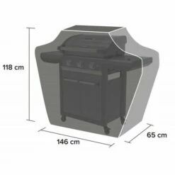 Housse Barbecue Classic 118 X 146 X 65 Cm CAMPINGAZ Polyester Noir Haute Résistance -ALGOFLASH Soldes Magasin 31628283 3