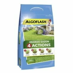 ALGOFLASH Engrais Gazon 4 Actions 10kg