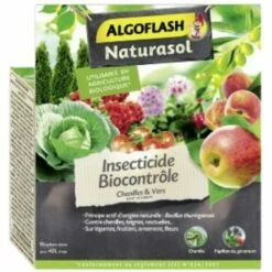 ALGOFLASH Insecticide Biocontrôle ' Vers Et Chenilles ' 40g