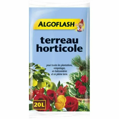 Terreau Horticole Algoflash 20 Litres -ALGOFLASH Soldes Magasin 3406159 1