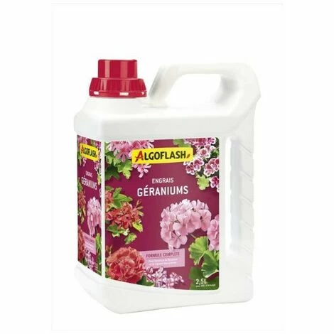 ENGRAIS GÉRANIUMS 2,5L - ALGOFLASH -ALGOFLASH Soldes Magasin 34950067 1