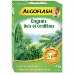ENGRAIS BUIS & CONIFÈRES ACTION PROLONGÉE 1,8KG - ALGOFLASH