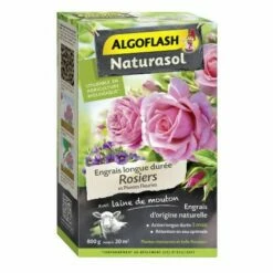 Engrais Rosiers Et Plantes Fleuries 800g Algoflash