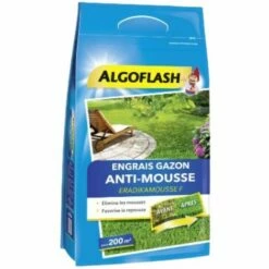 ENGRAIS GAZON ANTI MOUSSE 6KG - ALGOFLASH