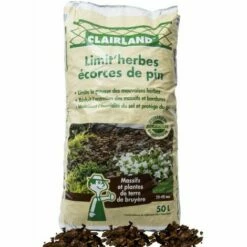 ALGOFLASH Écorces De Pin 20/40 En Sac De 50 Litres