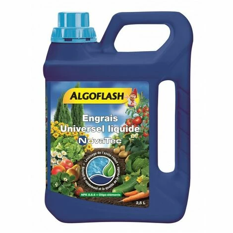 ENGRAIS BLEU LIQUIDE UNIVERSEL BLAUKORN 2,5L - ALGOFLASH -ALGOFLASH Soldes Magasin 38153652 1