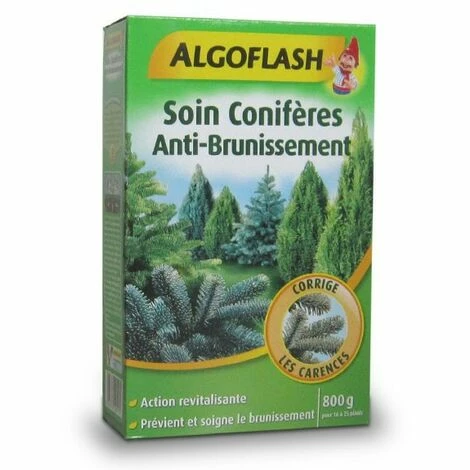 SOIN CONIFÈRES ANTI BRUNISSEMENT 800G - ALGOFLASH 1 SOIN CONIFÈRES ANTI BRUNISSEMENT 800G - ALGOFLASH