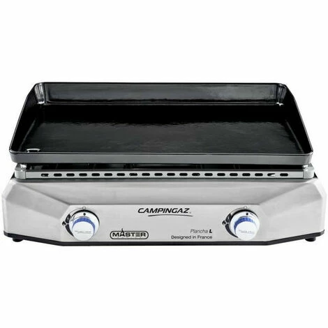 Plancha A Gaz A Poser CAMPINGAZ - Master L Inox - 2 Brûleurs - Plaque En Fonte - Surface De Cuisson : 60 X 40 Cm 1 Plancha A Gaz A Poser CAMPINGAZ - Master L Inox - 2 Brûleurs - Plaque En Fonte - Surface De Cuisson : 60 X 40 Cm