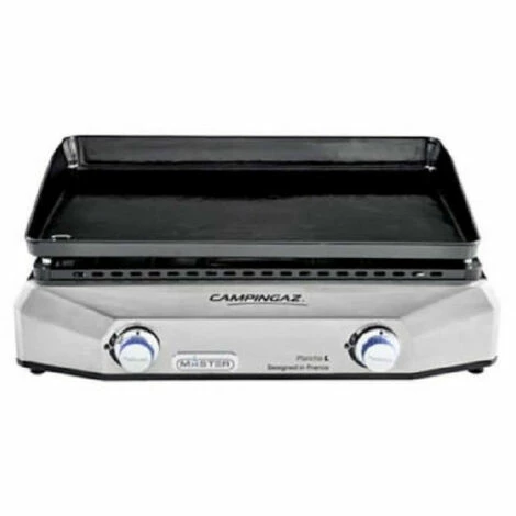 Plancha A Gaz A Poser CAMPINGAZ - Master L Inox - 2 Brûleurs - Plaque En Fonte - Surface De Cuisson : 60 X 40 Cm 3 Plancha A Gaz A Poser CAMPINGAZ - Master L Inox - 2 Brûleurs - Plaque En Fonte - Surface De Cuisson : 60 X 40 Cm – Image 3