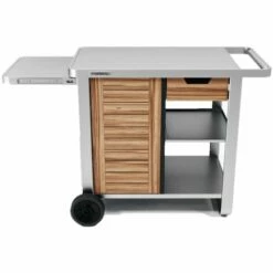 Chariot Campingaz Deluxe Woody Pour Plancha 2 Ou 3 Feux