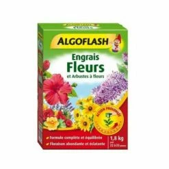 ENGRAIS FLEURS & ARBUSTES A FLEURS ACTION PROLONGÉE 1,8KG - ALGOFLASH