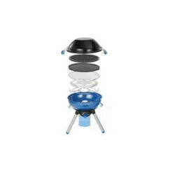 CAMPINGAZ Camping Gaz Campingaz Party Grill 400 CV - Noir - Bleu - Rond - Couvercle Amovible - 3 Pieds - 2000 W - 420 Mm (2000030685)
