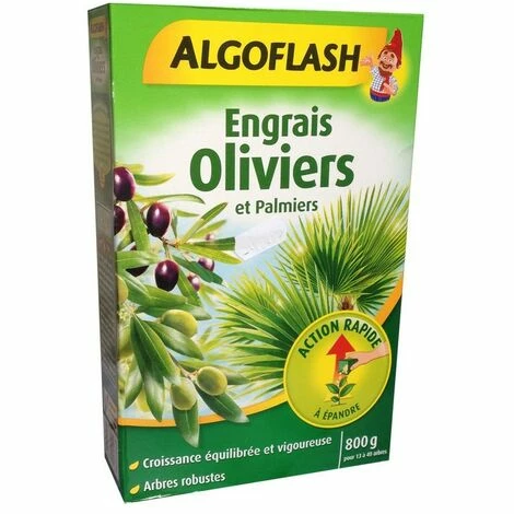 ENGRAIS OLIVIERS & PALMIERS 800G - ALGOFLASH 1 ENGRAIS OLIVIERS & PALMIERS 800G - ALGOFLASH