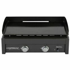 Campingaz Plancha Gaz L, 2 Brûleurs En Acier, BBQ De Table, Puissance 7.5kW, Grille Po...