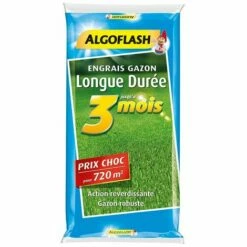 ENGRAIS GAZON LONGUE DURÉE 18KG - ALGOFLASH
